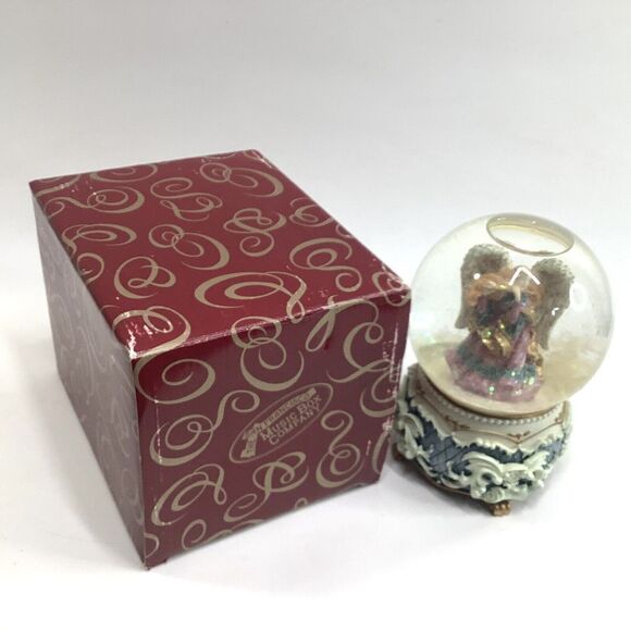 SF Angel Music Box Christmas Plays The First Noel Figurine Box Gift SEE VIDEO - Picture 2 of 6